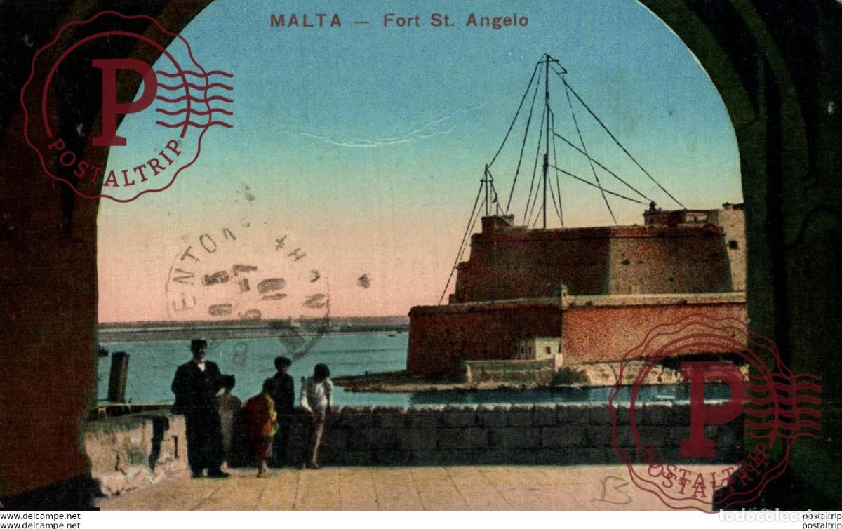 Postales: MALTA: FORT ST. ANGELO. MALTA. - Foto 1