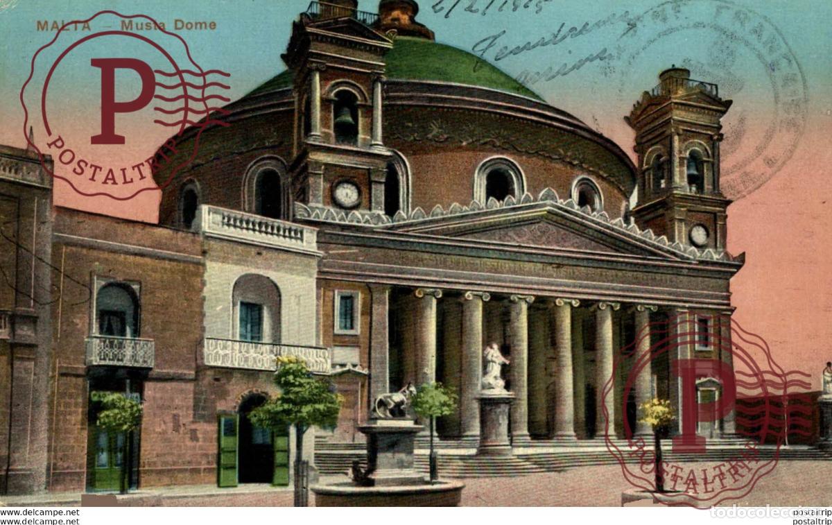 Postales: MALTA: MUSTA DOME. MALTA. - Foto 1