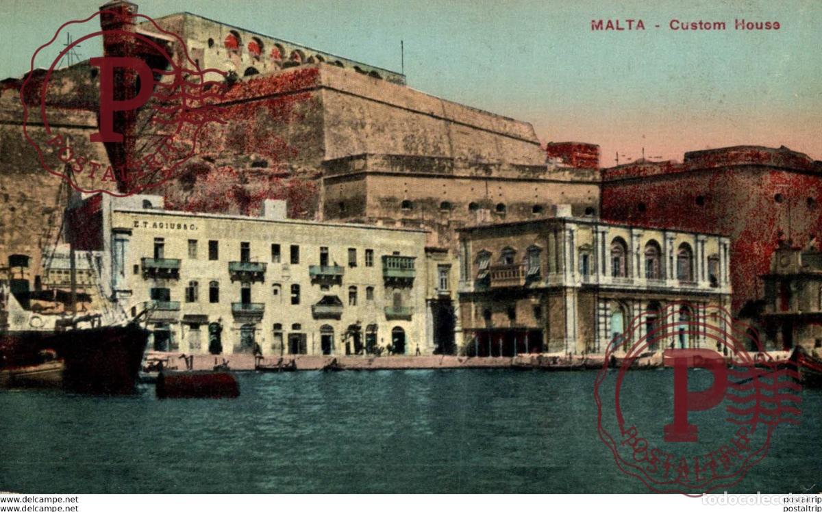 Postales: MALTA: CUSTOM HOUSE. MALTA. - Foto 1