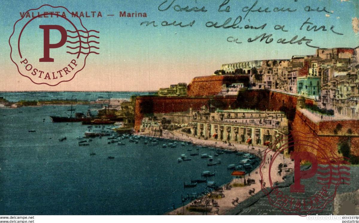 Postales: VALLETTA MALTA: MARINA. MALTA. - Foto 1