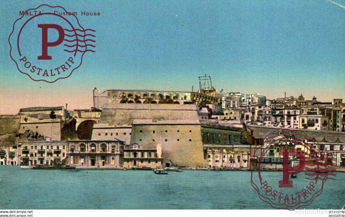 Postales: MALTA: CUSTOM HOUSE. MALTA. - Foto 1