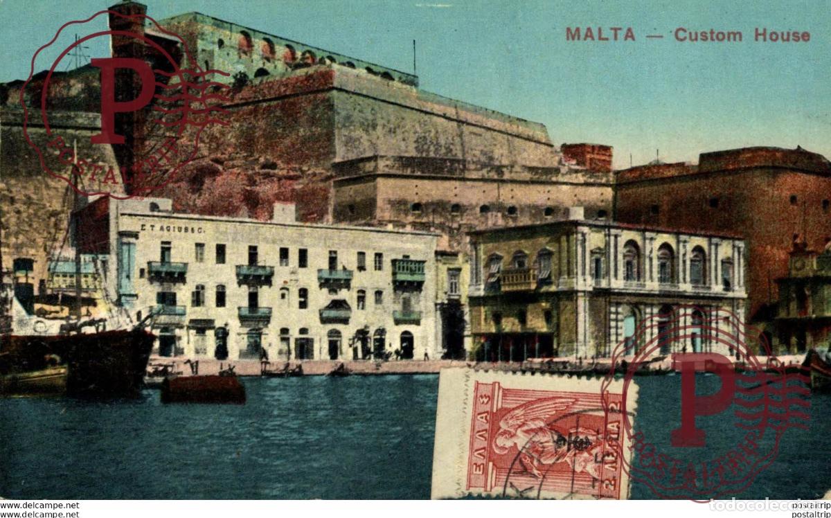 Postales: MALTA: CUSTOM HOUSE. MALTA. - Foto 1