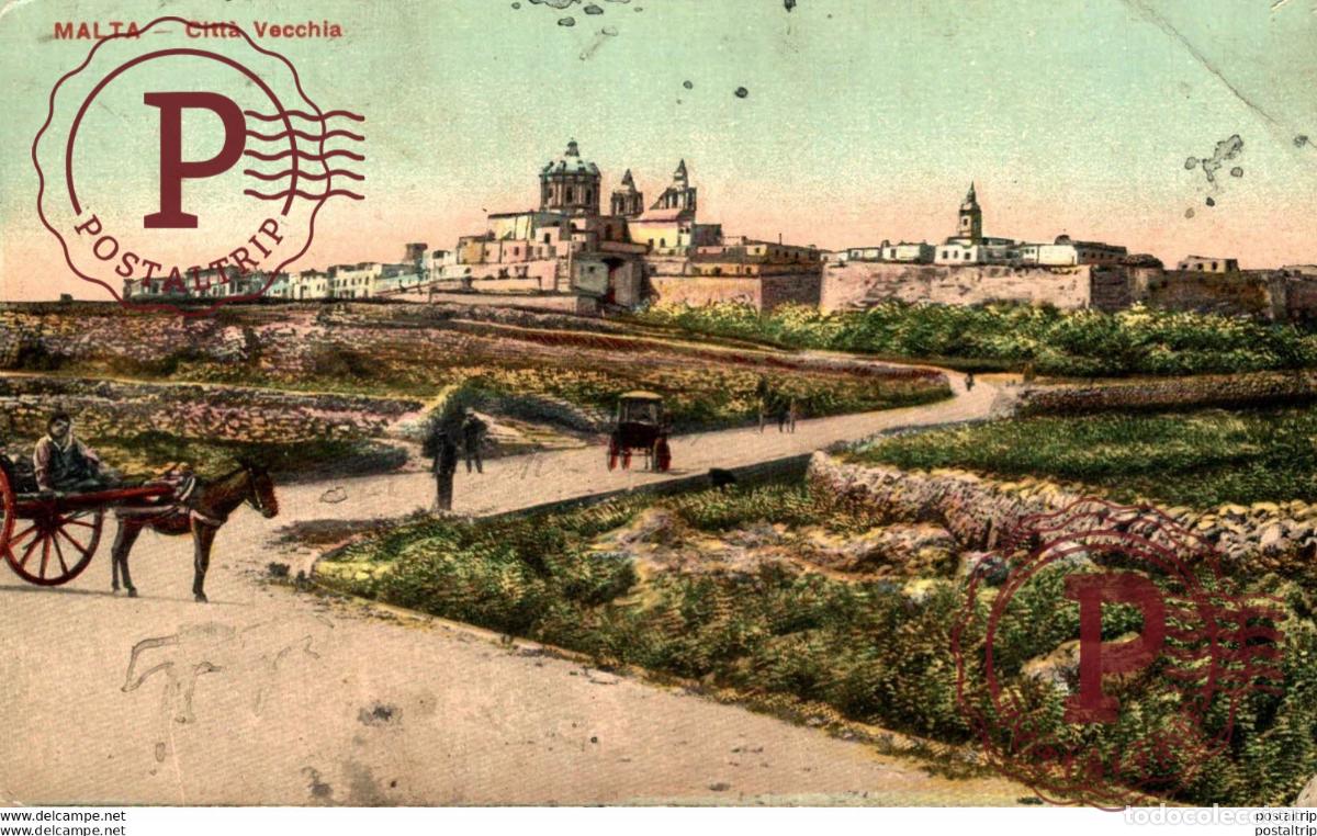 Postales: MALTA: CITT&Agrave; VECCHIA. MALTA. - Foto 1