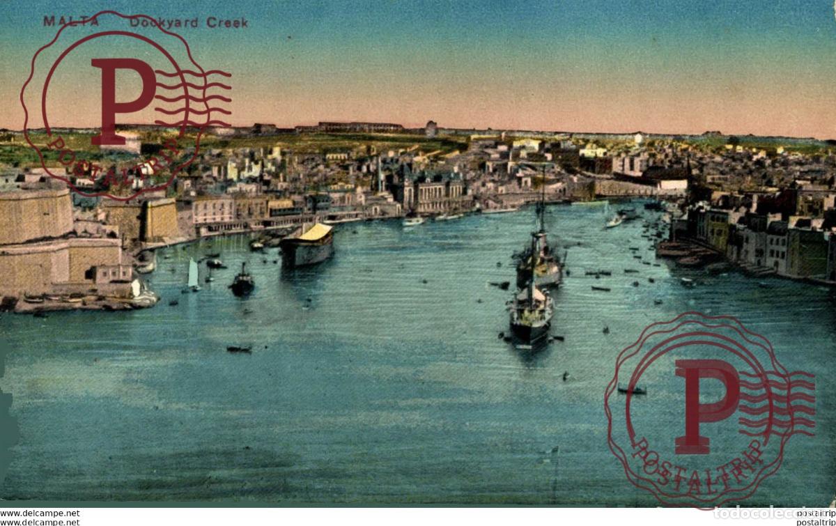Postales: MALTA: DOCKYARD CREEK. MALTA. - Foto 1