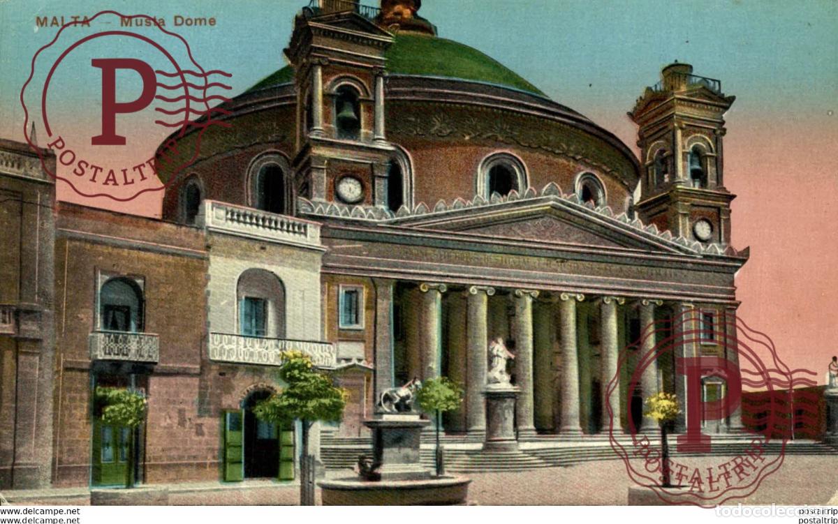 Postales: MALTA: MUSTA DOME. MALTA. - Foto 1