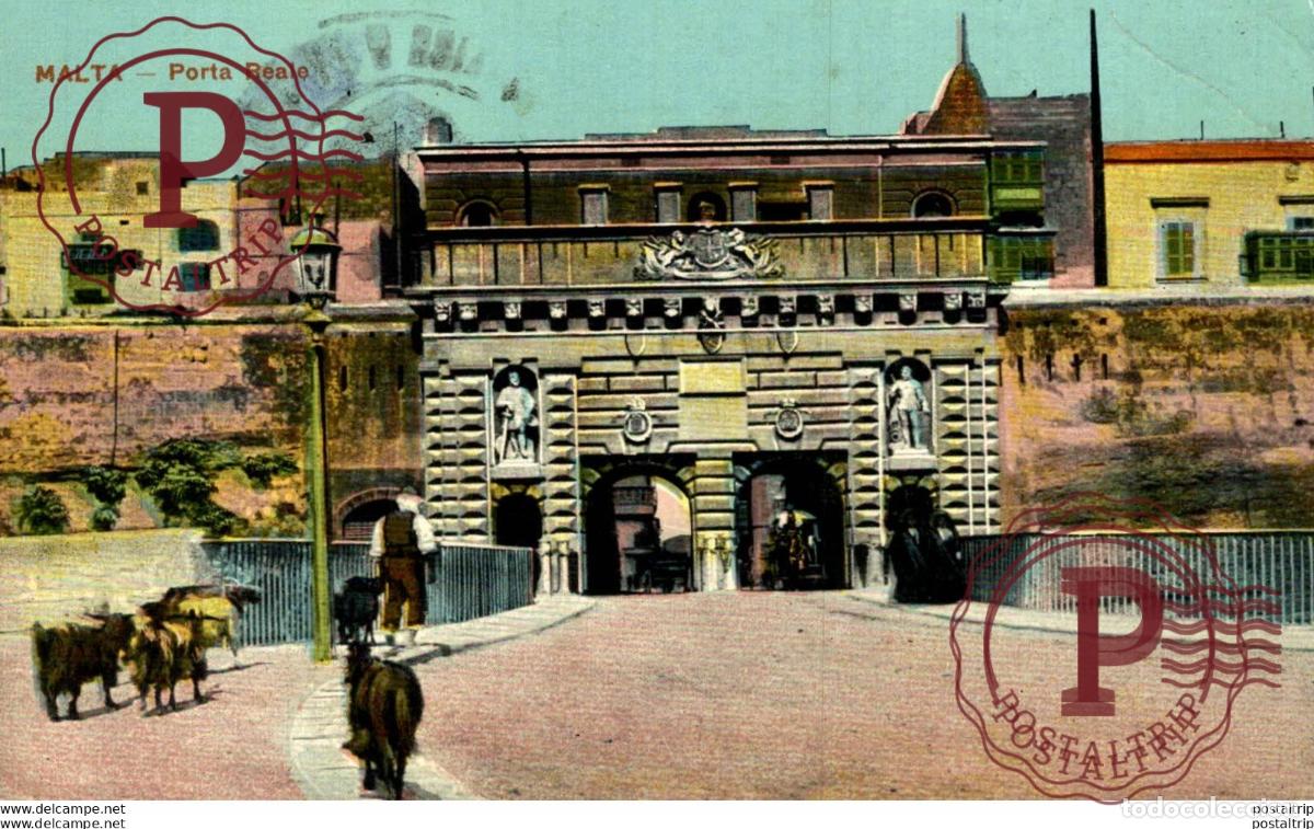 Postales: MALTA, PORTA REALE. MALTA. - Foto 1