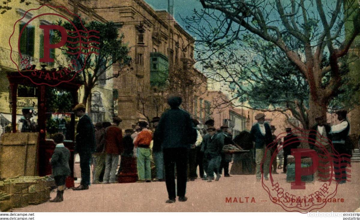 Postales: MALTA, ST. JOHNS SQUARE. MALTA. - Foto 1