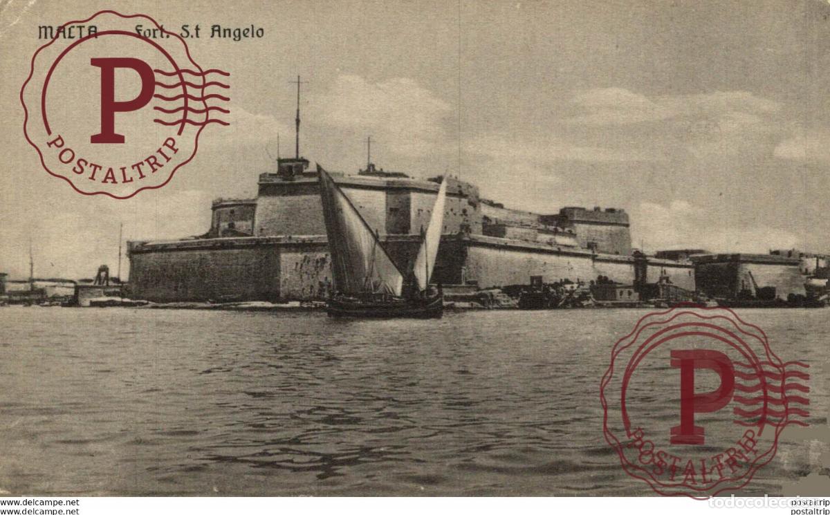 Postales: MALTA, FORT ST. ANGELO. MALTA. - Foto 1