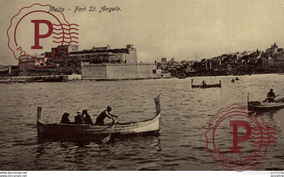 Postales: MALTA, FORT ST. ANGELO. MALTA. - Foto 1
