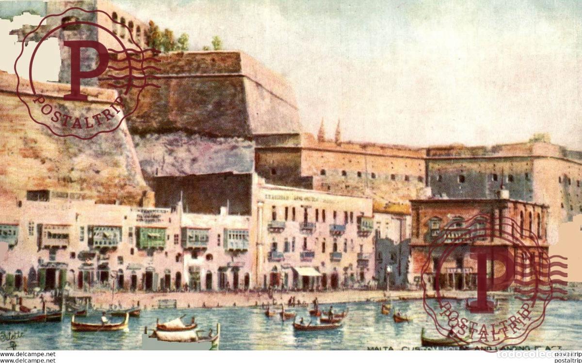 Postales: MALTA, CUSTOM HOUSE. MALTA. - Foto 1