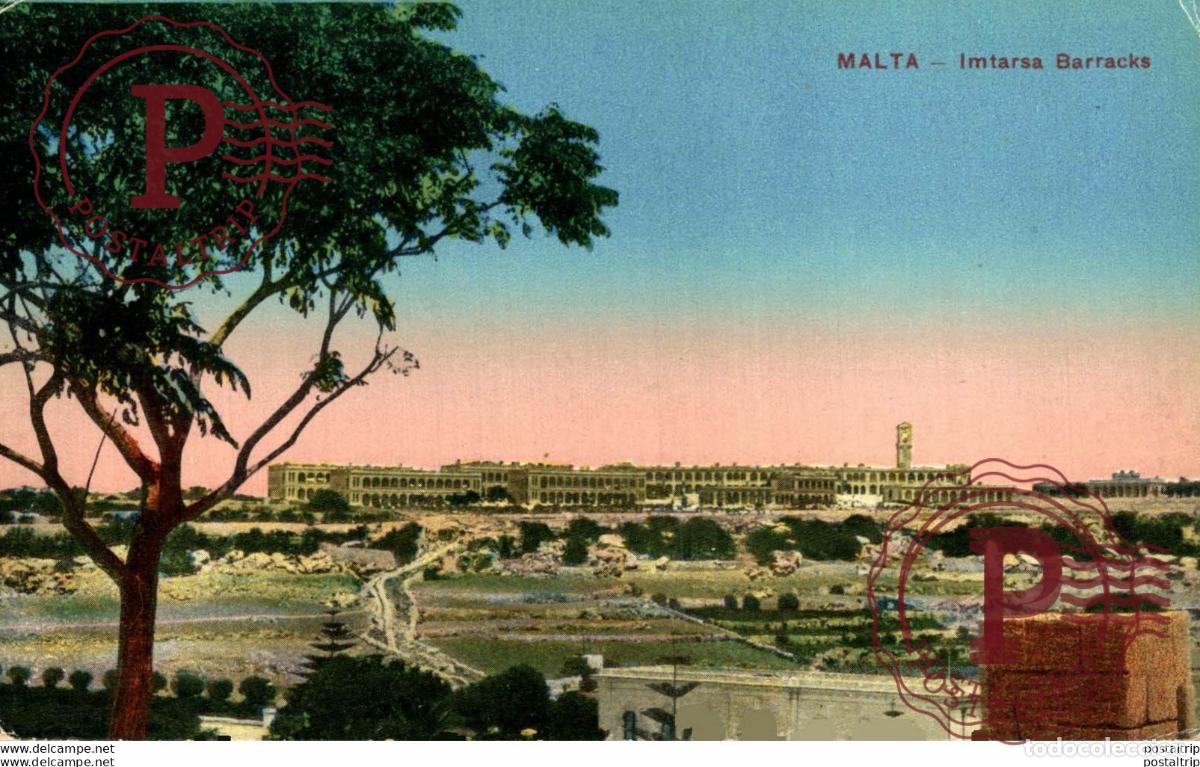 Postales: MALTA, IMTARSA BARRACKS. MALTA. - Foto 1