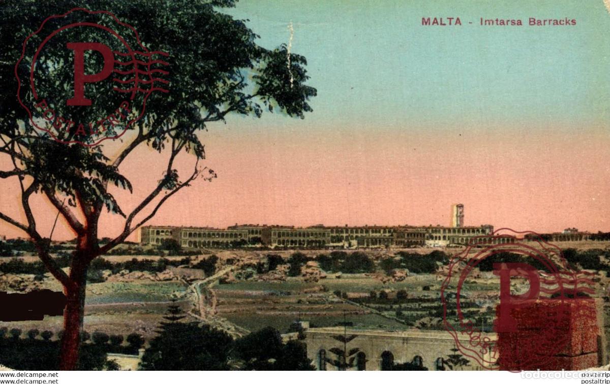 Postales: MALTA, IMTARSA BARRACKS. MALTA. - Foto 1