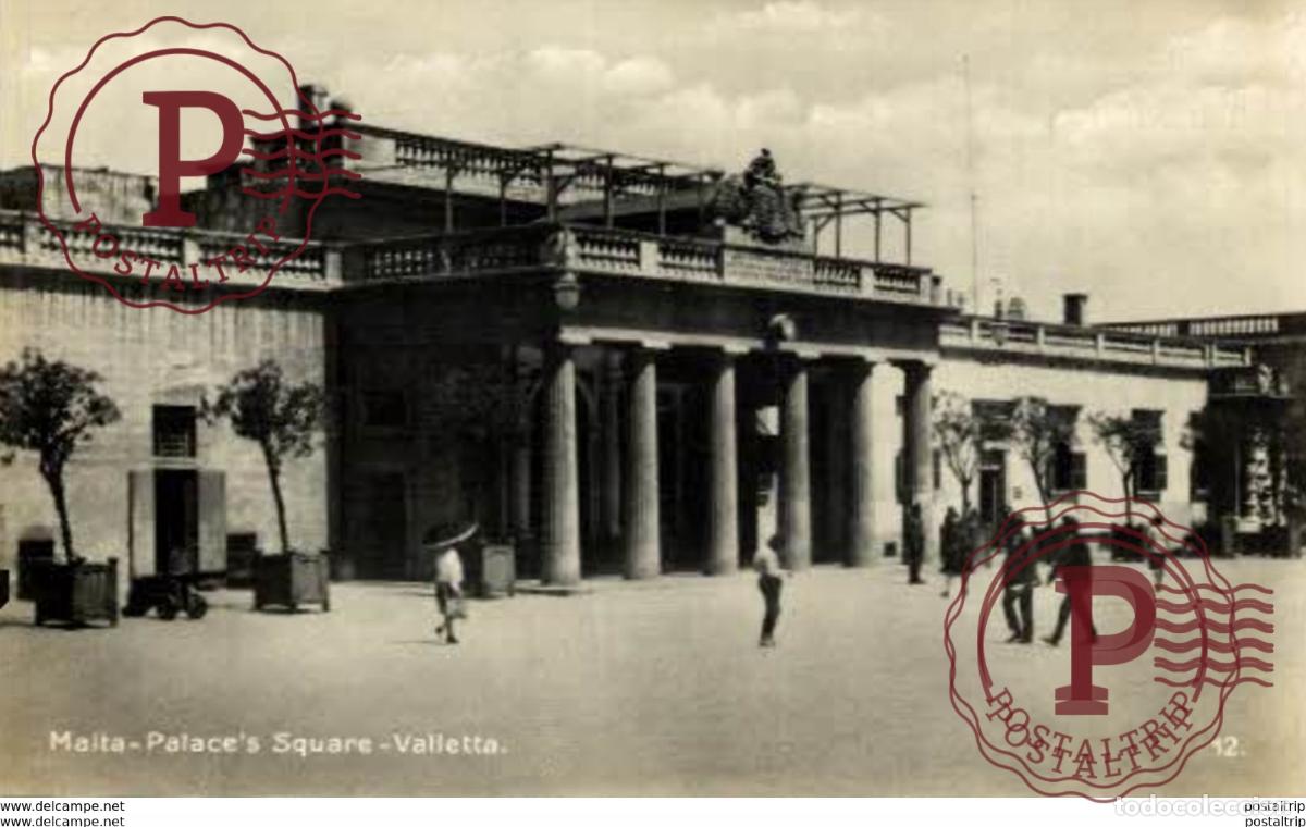 Postales: MALTA PALACES SQUARE VALLETTA - Foto 1