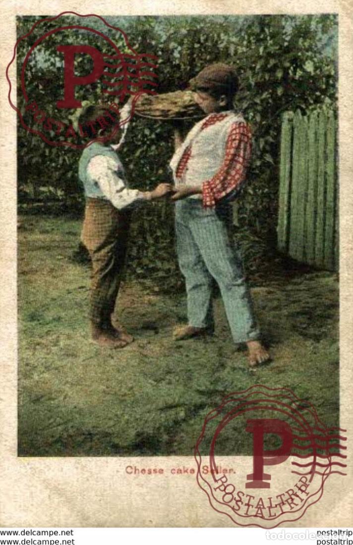 Postkarten: CHESSE CAKE SELLER MALTA