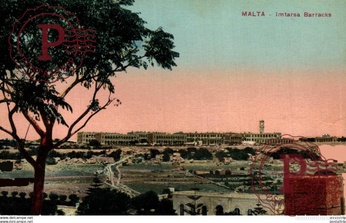 Postales: MALTA: IMTARSA BARRACKS. MALTA.