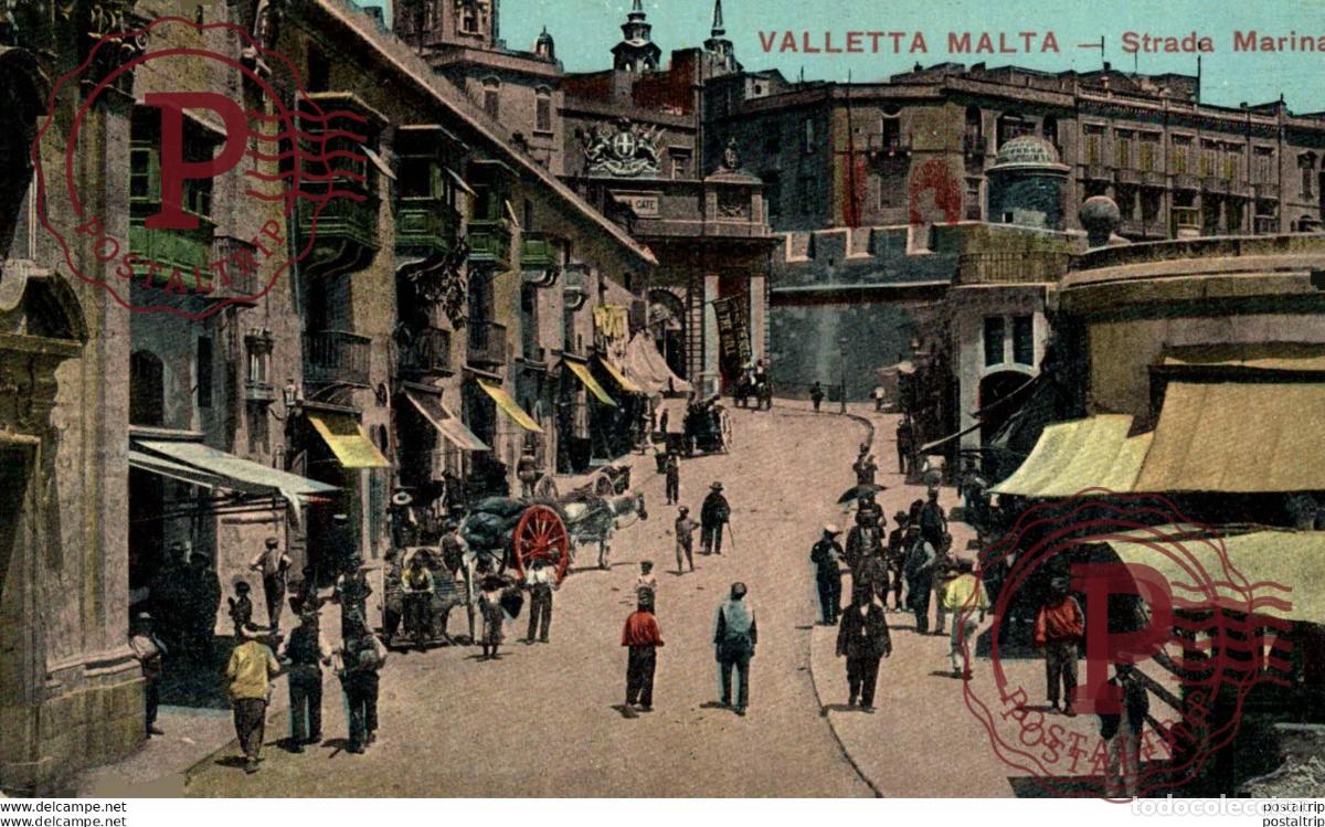 Postales: VALLETTA MALTA: STRADA MARINA. MALTA.