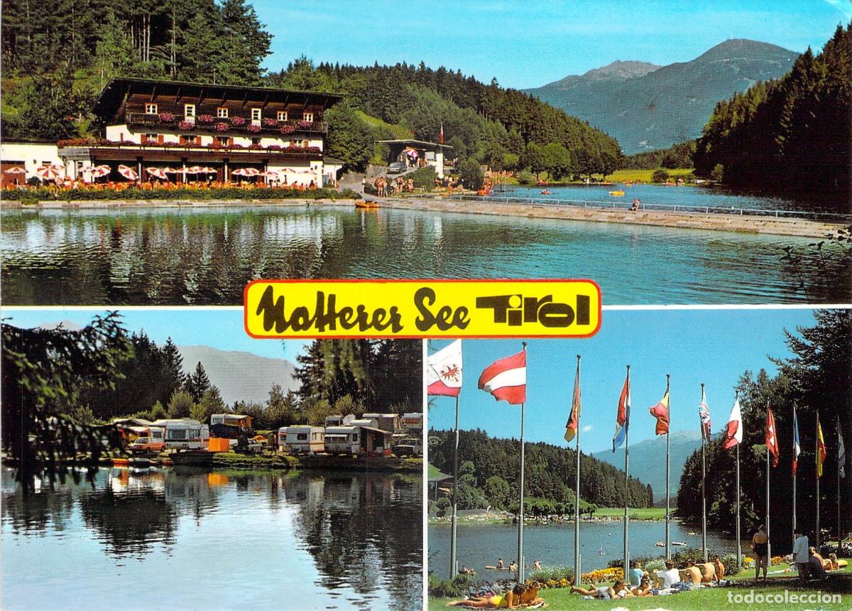 Postales: Postal de Matterer See Tirol Austria Camping - Foto 1
