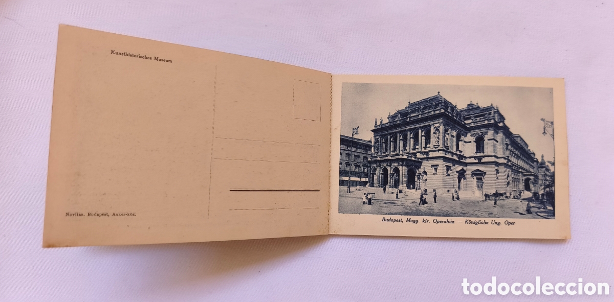 Postales: CARNET DE POSTALES DE BUDAPEST 1920-30 - Foto 5