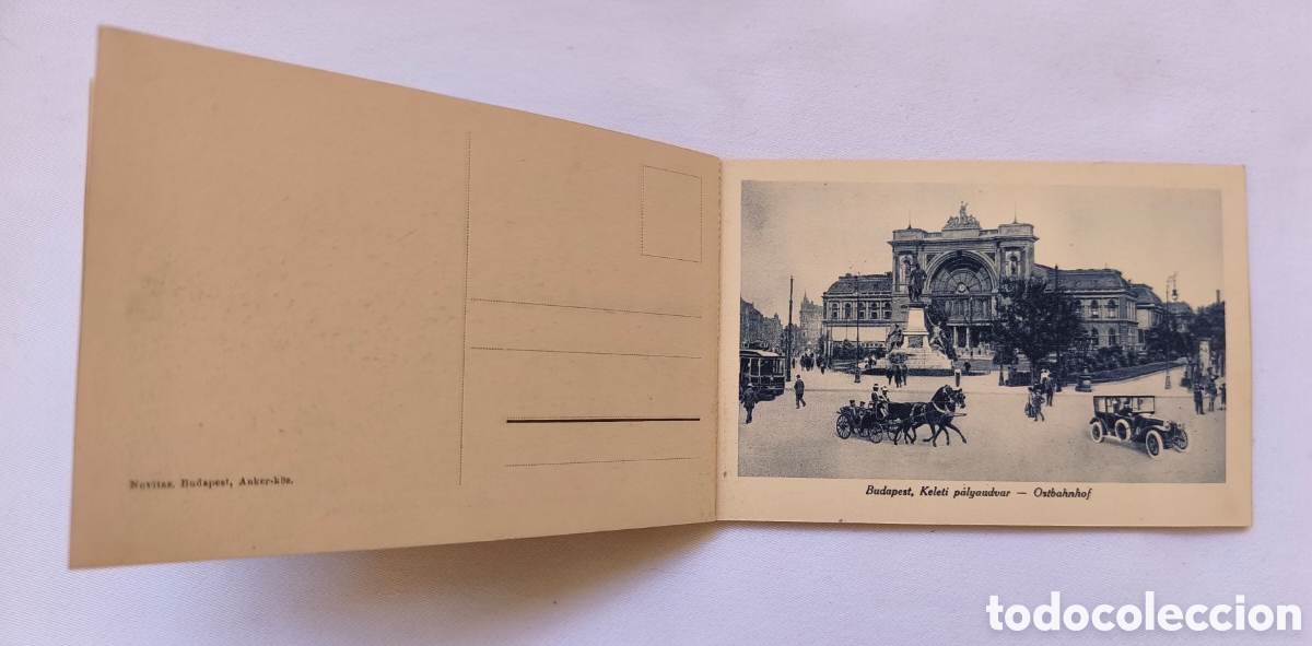 Postales: CARNET DE POSTALES DE BUDAPEST 1920-30 - Foto 6