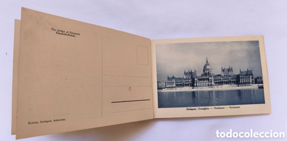 Postales: CARNET DE POSTALES DE BUDAPEST 1920-30 - Foto 8