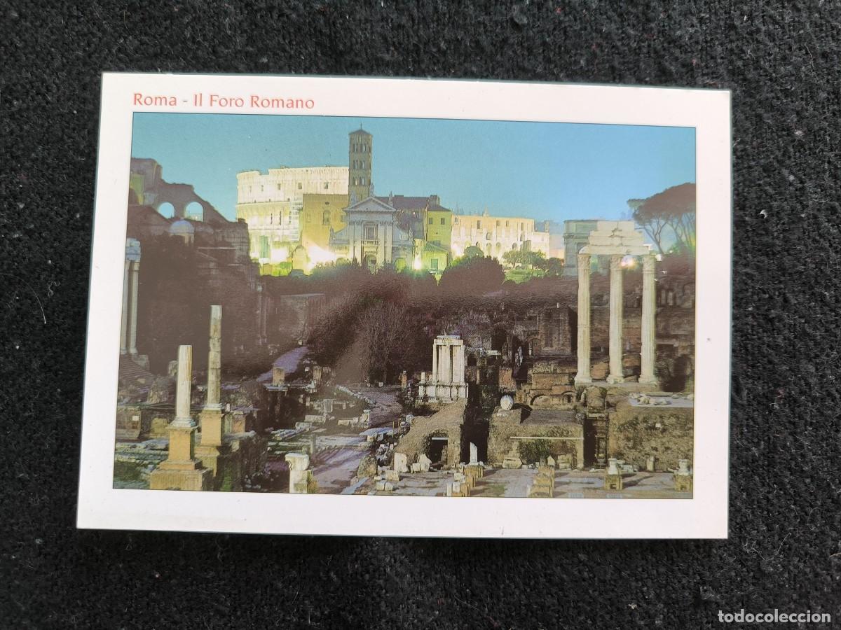 Cartes Postales: Postal Antigua Roma El Foro Romano Italia &ndash; Vista Vintage De La Ciudad Eterna