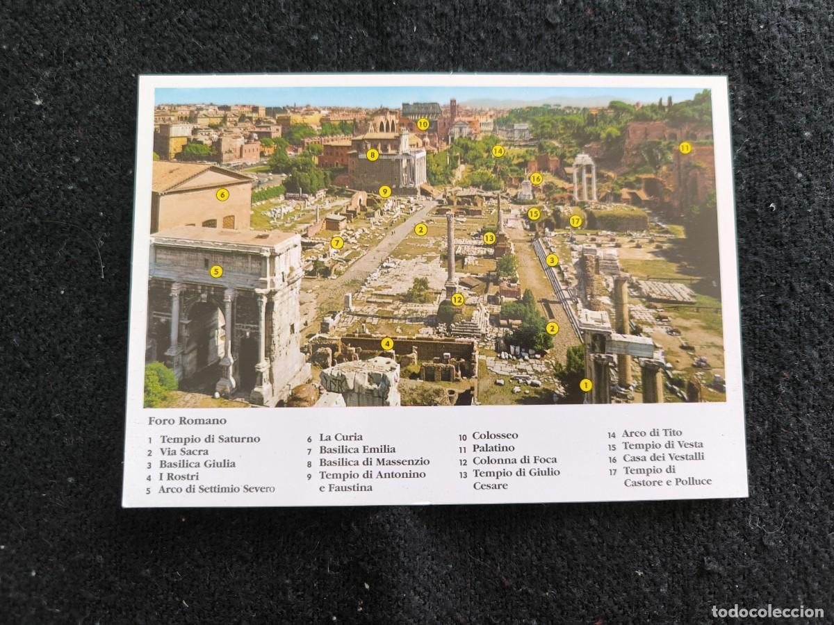 Postais: Postal Roma El Foro Romano Vista A&eacute;rea Italia &ndash; La Ciudad Eterna Coleccionismo