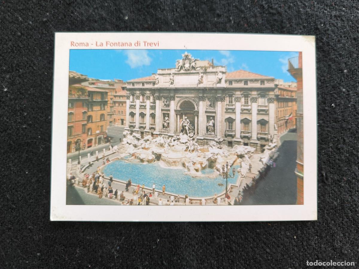 Postales: Postal Roma Fontana Di Trevi Italia &ndash; La Fuente M&aacute;s Famosa Del Mundo Coleccionismo