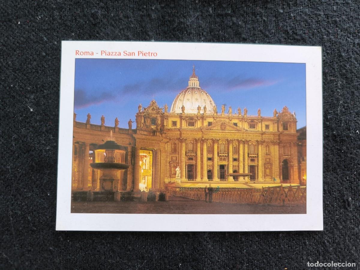 Postkarten: Postal Roma Vaticano San Pedro Iluminado De Noche Italia &ndash; La Ciudad Eterna Coleccionismo