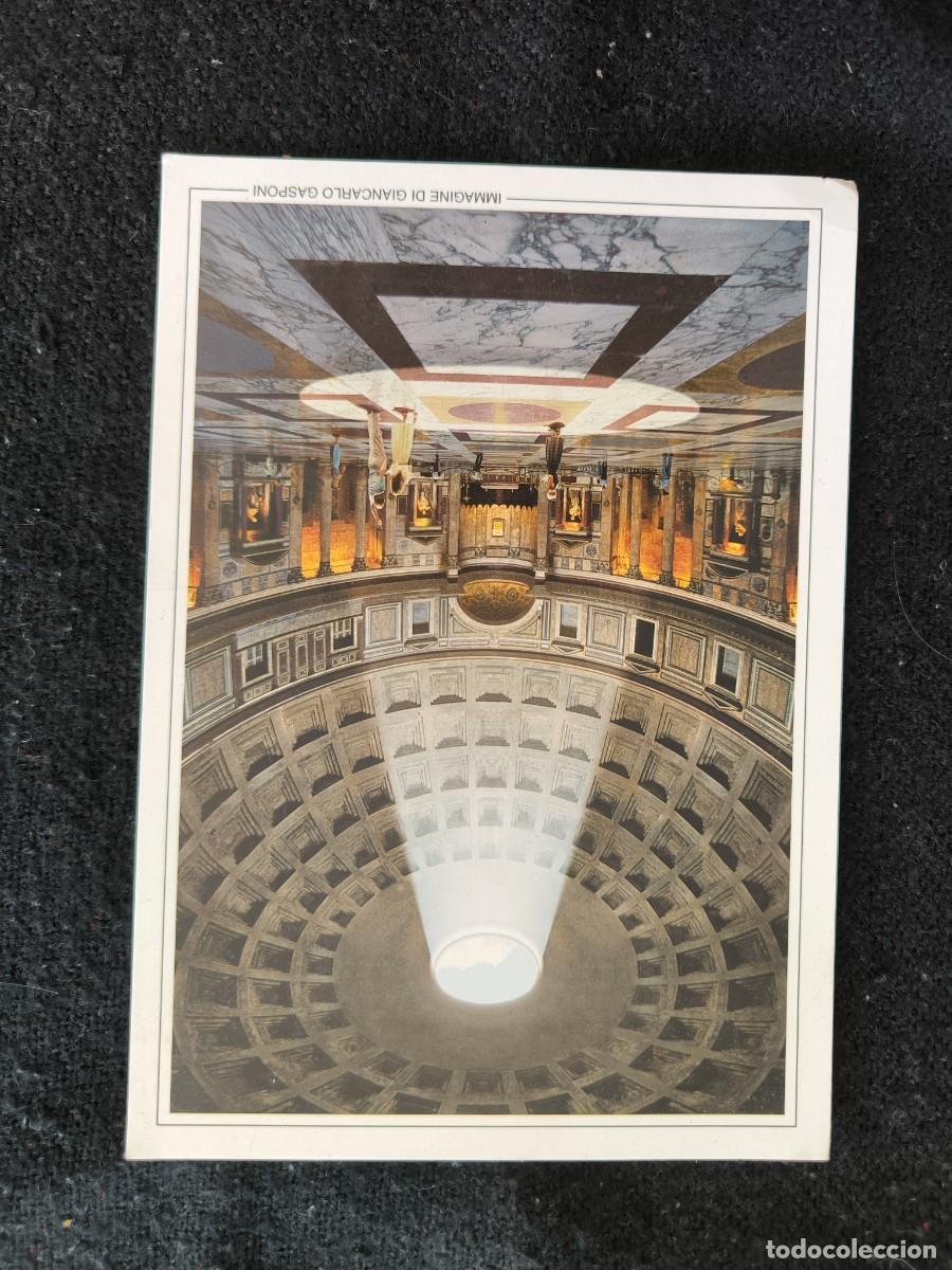 Cartes Postales: Postal Roma Interior Del Pante&oacute;n Italia &ndash; La C&uacute;pula Y El &Oacute;culo Coleccionismo