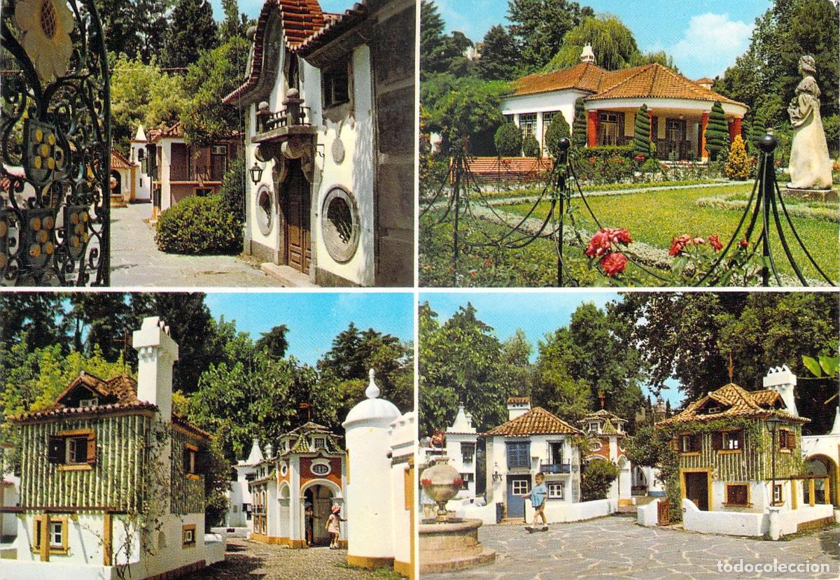 Postales: Postal de Portugal dos Pequeninos en Coimbra con vistas de miniaturas
