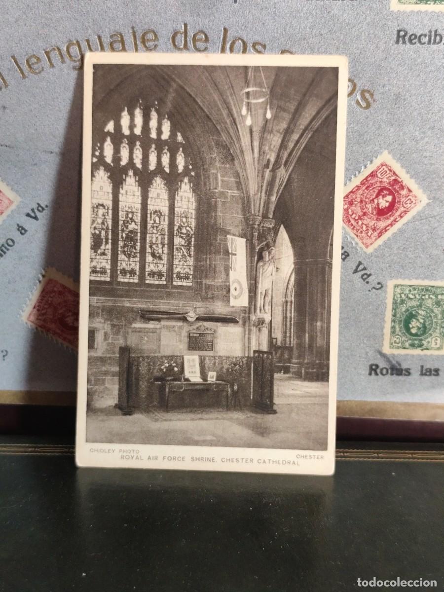 Postales: P6254 Postal Inglesa Royal Air Force Shrine . Chester Cathedral . Chidley Photo