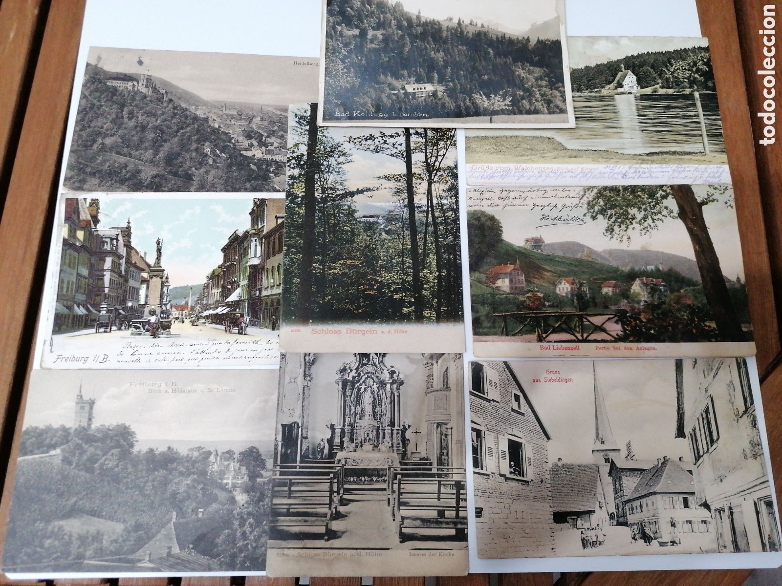 Postales: LOTE DE 9 POSTALES ANTIGUAS CIRCULADAS DE ALEMANIA