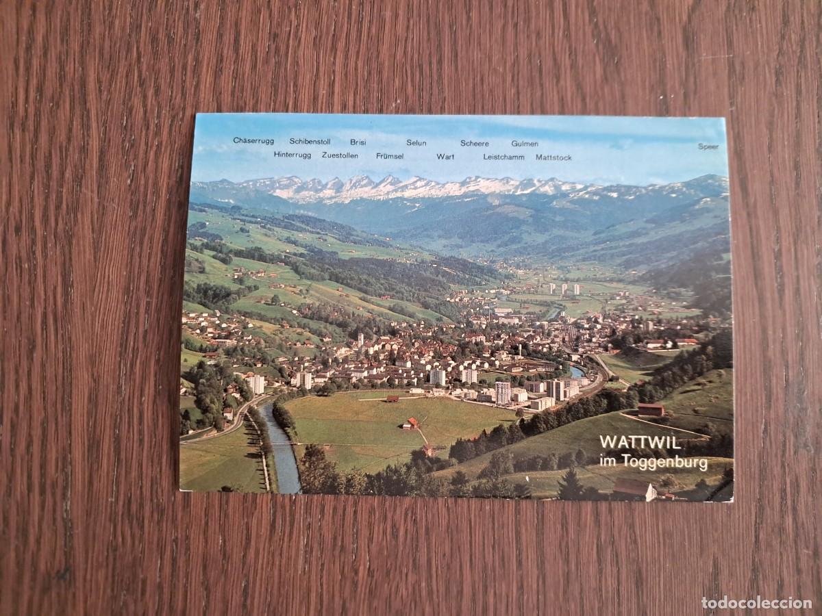 Postales: postal de Suiza, vista de Wattwil.