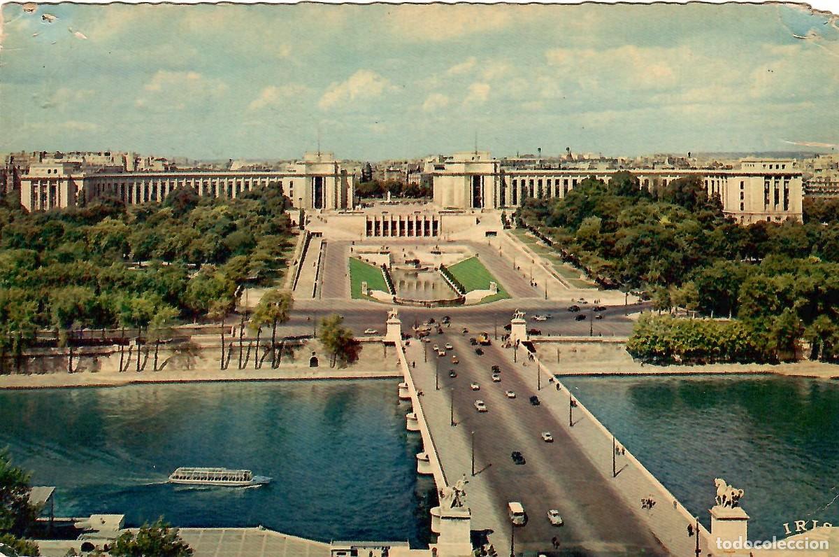 Postales: N&ordm; 219-PAR&Iacute;S. Francia. Palacio de Chaillot. Sin circular. ED. CHANTAL