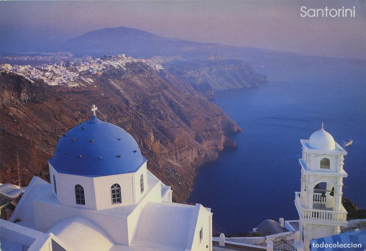 Postales: SANTORINI. Grecia. Vistas. Sin circular. ED. MICHALIS TOUMBIS S.A. EDITIONS