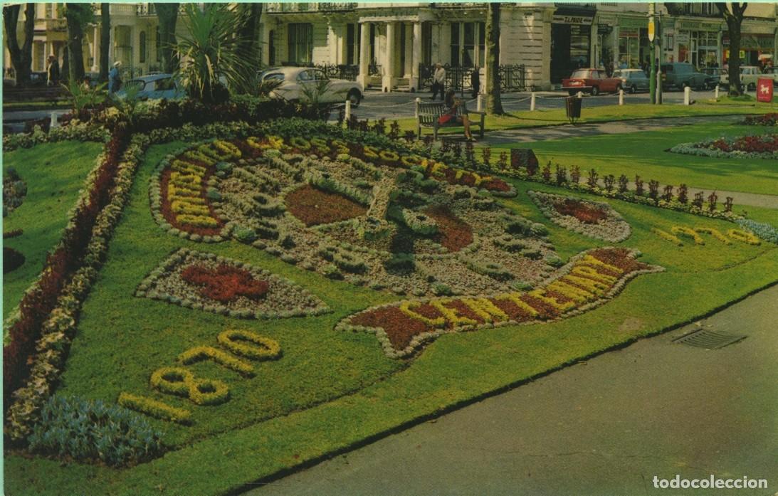 Postales: N&ordm; PT3194-THE FLORAL CLOCK, HOVE. England. Sin circular. ED. COLOURMASTER INTERNATIONAL