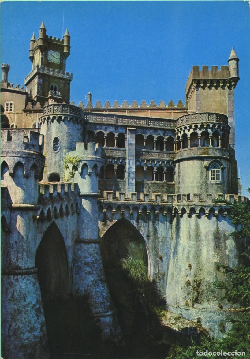 Postales: N&ordm; 18-75-SINTRA. Portugal. Vista parcial del Palacio do Pena. Sin circular. EDI&Ccedil;OES NECONSAR
