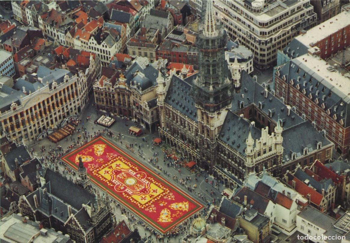 Postales: Bruselas. B&eacute;lgica. Grand Place. Tapis de fleurs. Sin circular. EDIT. THILL