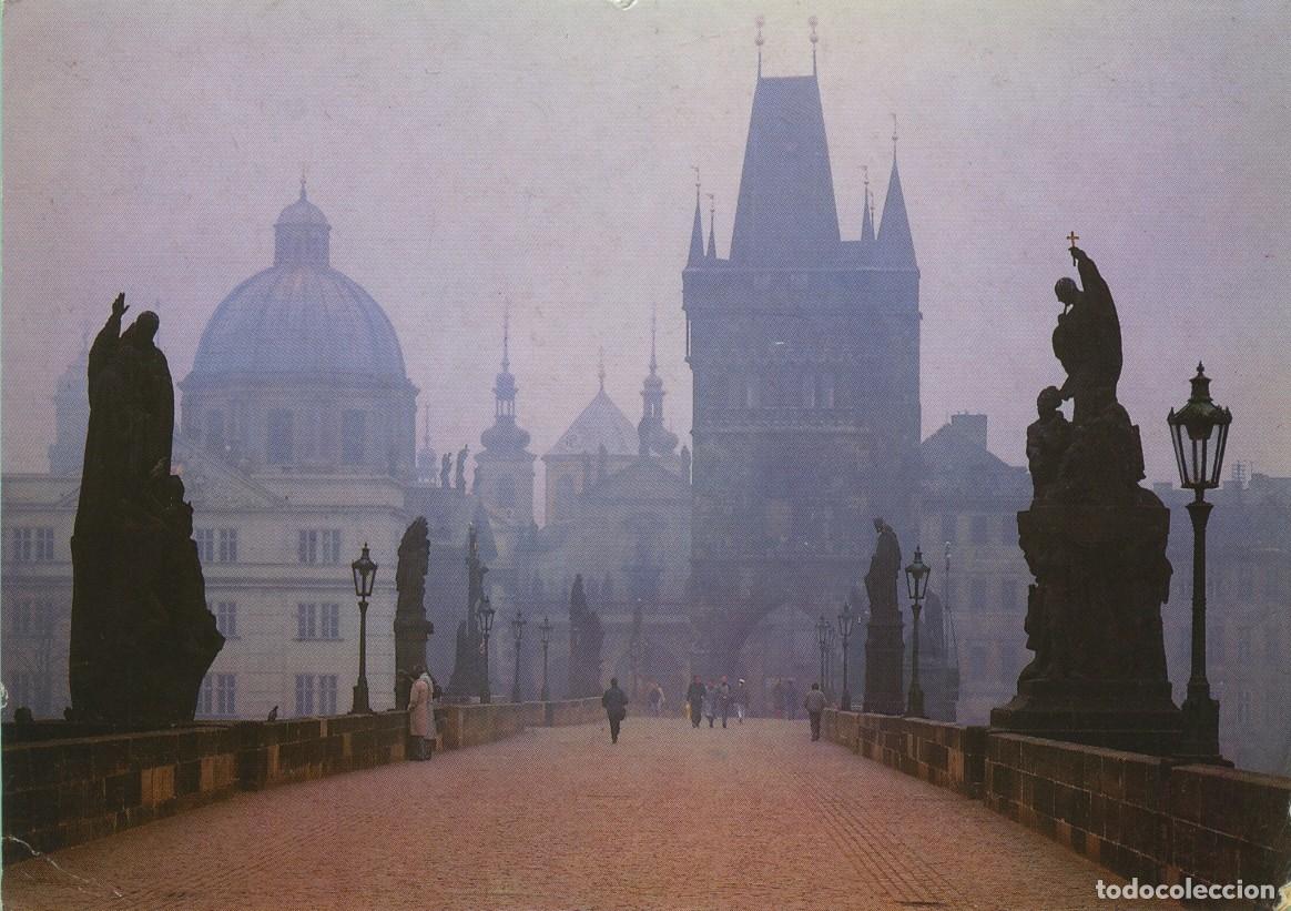 Postales: PRAGA. Rep&uacute;blica Checa. Puente de Carlos. Sin circular. EDITORIAL VLCEK