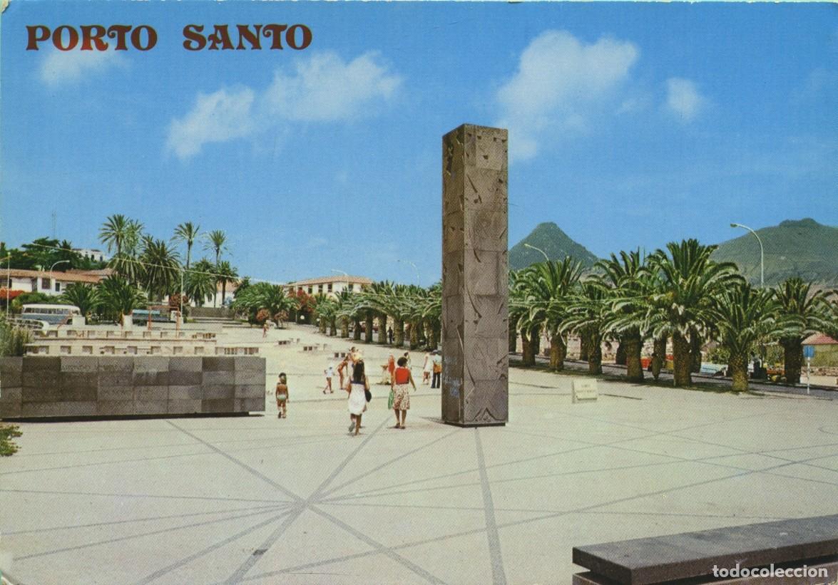 Postales: N&ordm; 547-PORTO SANTO. Madeira. Villa. Monumento a los Descubrimientos. Sin circular. ED. BERNARDINO V.