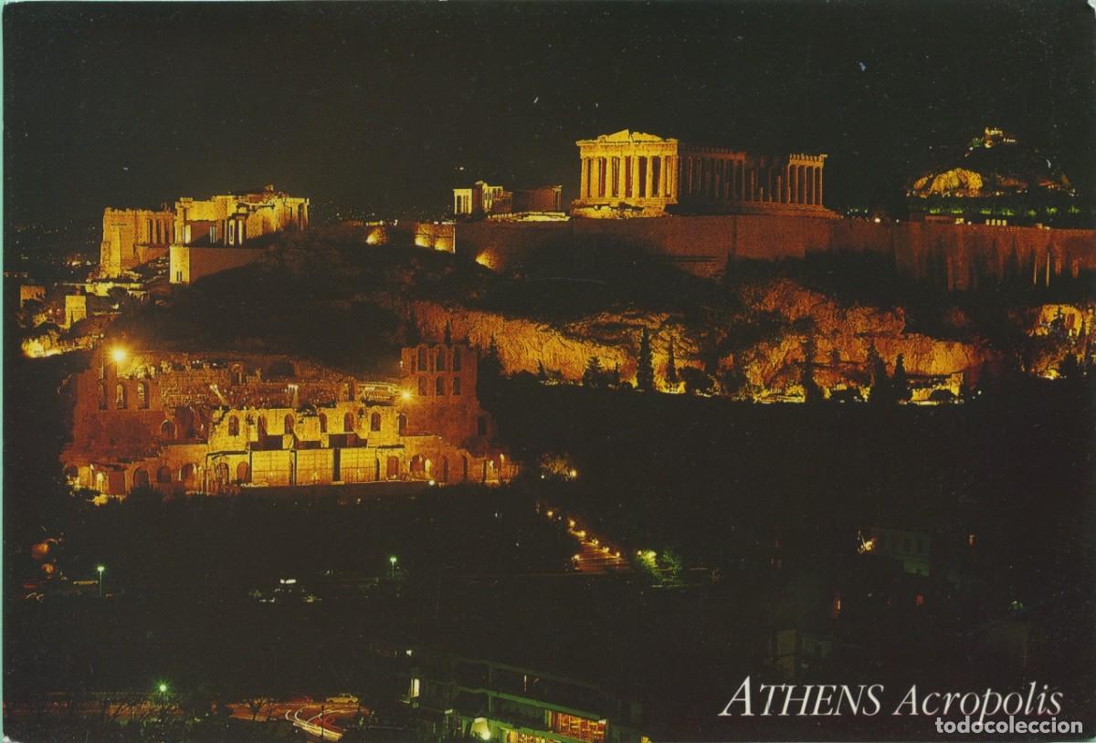 Postales: ATENAS. Grecia. Acr&oacute;polis. Sin circular. EDITIONS D. HAITALIS