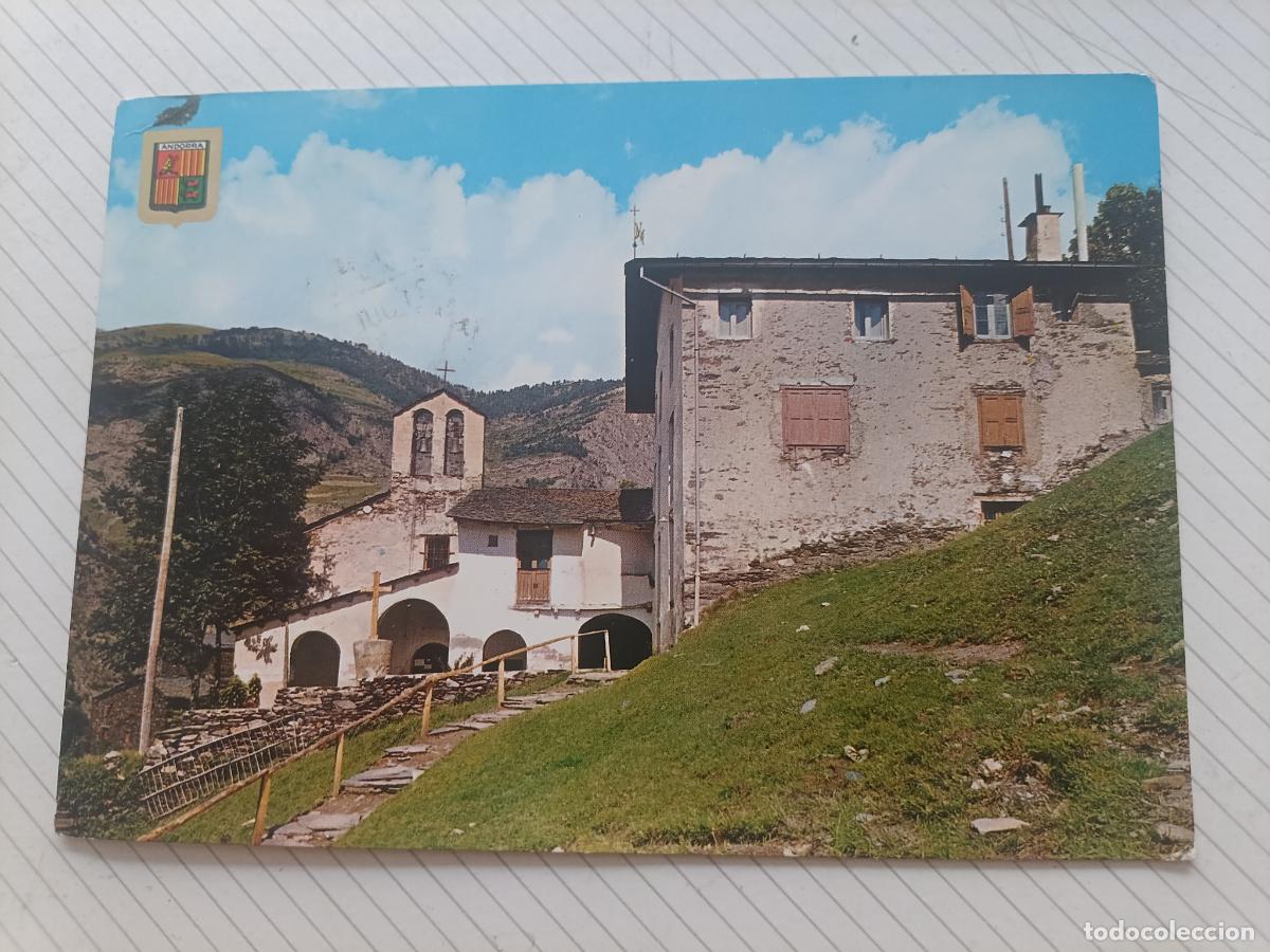 Postales: Andorra, circulada 1968 desde Escaldes