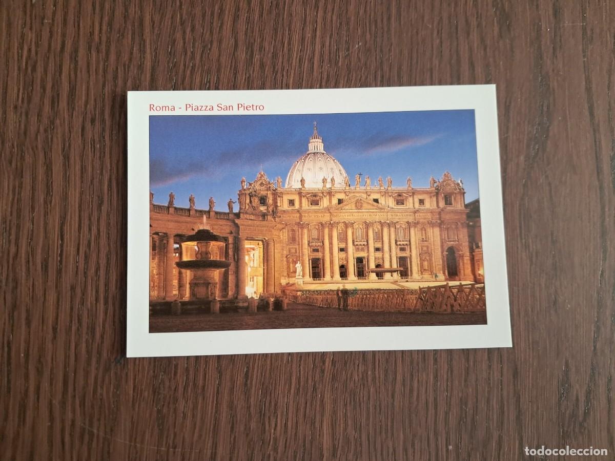 Postales: postal de Italia, Bas&iacute;lica de San Pedro, Roma.