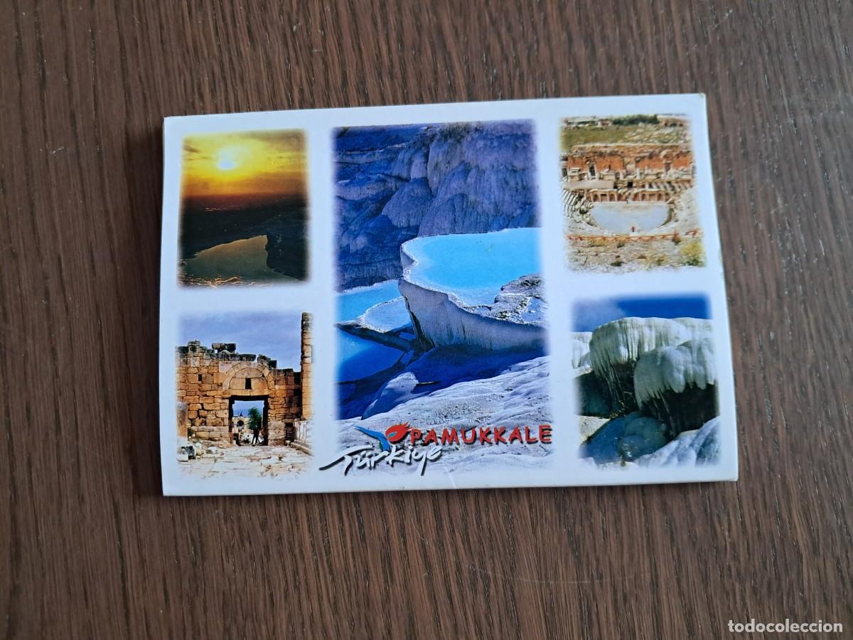 Postales: librito con postales de Estambul, Pamukkale, Turquia.