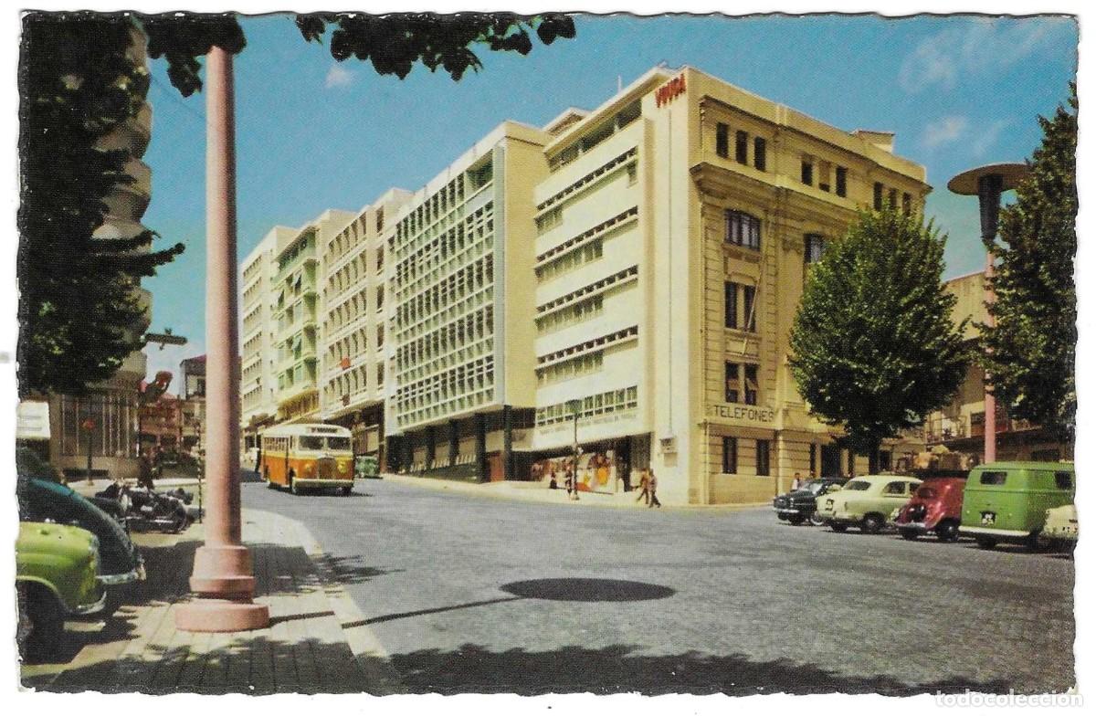 Postales: Postal Portugal. Porto. Plaza de D. Filipa de Lencastre e rua de Ceuta. ref. 7-port73