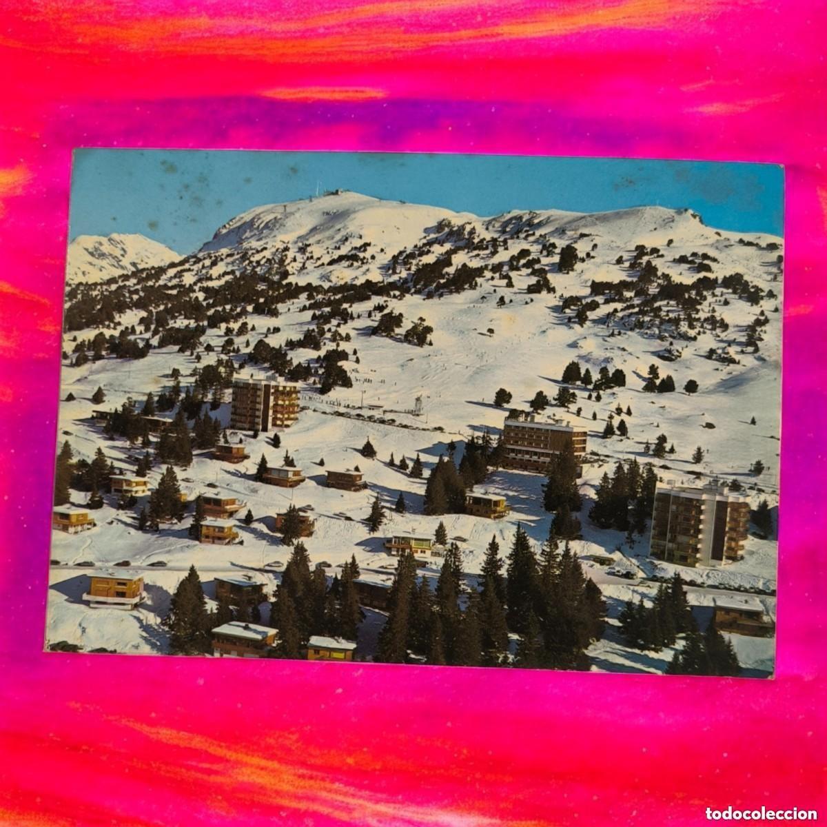 Postkarten: Postal Vintage Chamrousse Roche B&eacute;ranger 1971 &ndash; Belleza Invernal Desde Los Alpes Franceses