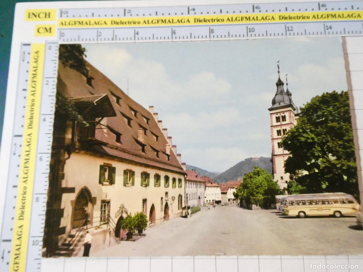 Postales: POSTAL DE ALEMANIA. CAF&Eacute; KONDITOREI SCHLOSSM&Uuml;HLE AMORBACH ODENWALD. 2605