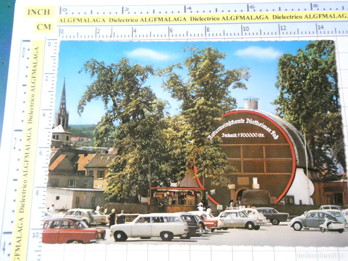 Postales: POSTAL DE ALEMANIA. BADD&Uuml;RKHEIM BODEGAS VINO. TONEL BARRIL M&Aacute;S GRANDE DEL MUNDO . 2610