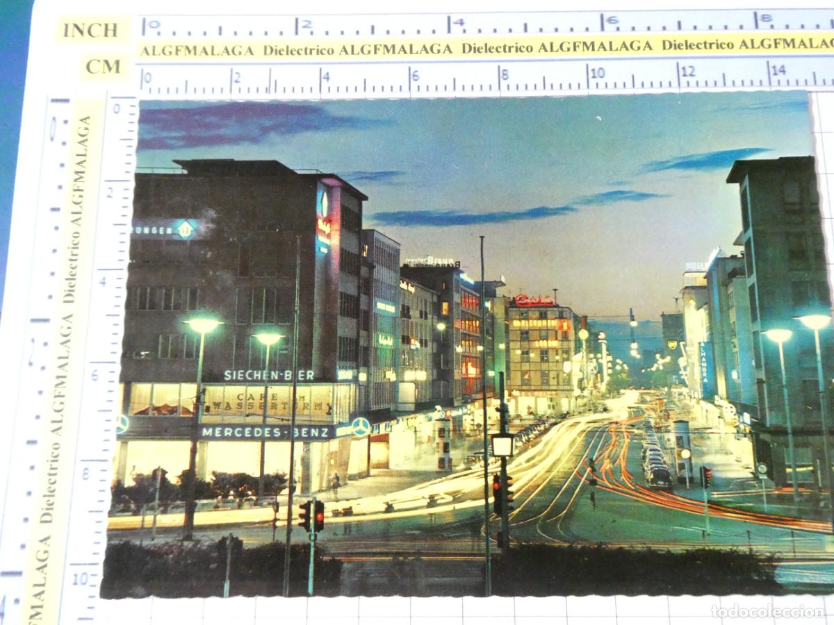 Postales: POSTAL DE ALEMANIA. MANNHEIM PLANKEN CONCESIONARIO MERCEDES BENZ. 2613