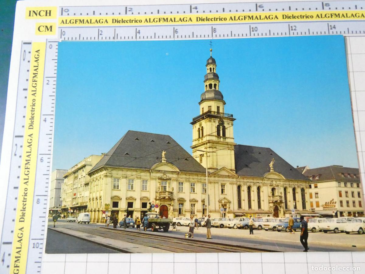 Postales: POSTAL DE ALEMANIA. MANNHEIM ALTES RATHAUS PFARRKIRCHE COCHES. 2615